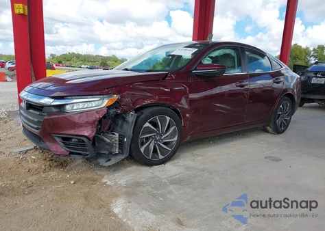 2019 Honda Insight Touring from USA, damaged, VIN 19XZE4F94KE020302